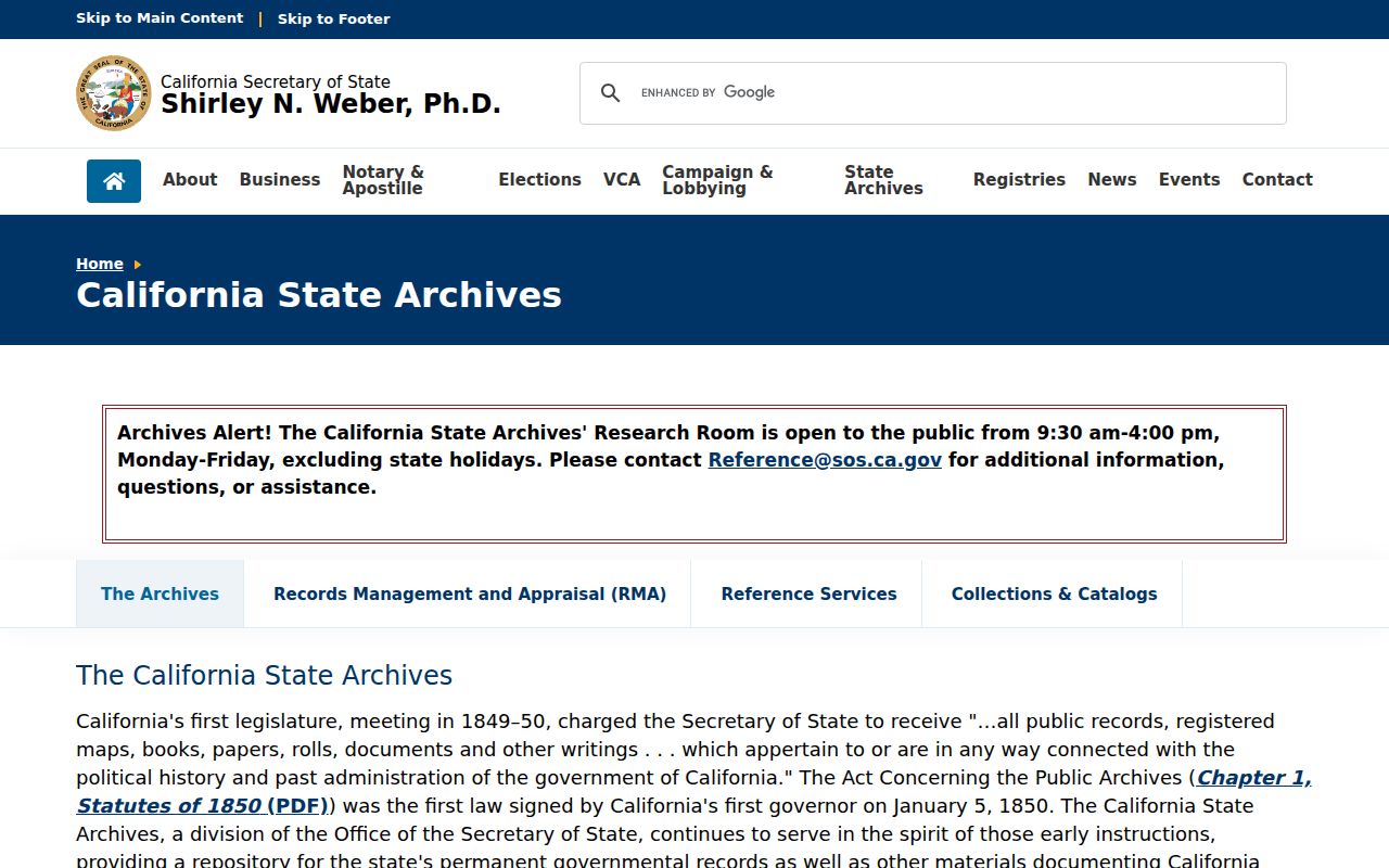 Torrance city directory reference image for California State Archives and local history research