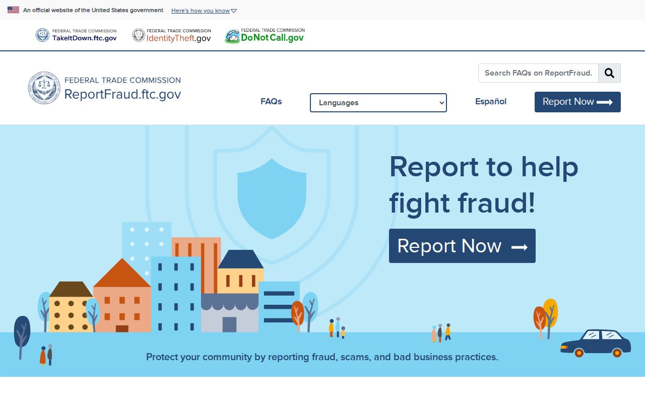 Torrance neighbors reference image for FTC fraud reporting